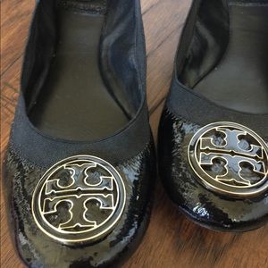 Tory Burch Patent Leather Flats